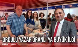 Ordulu Yazar Oranlı’ya Büyük İlgi