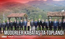 Müdürler Kabataş'ta Toplandı