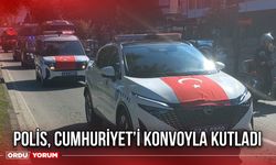 Polis, Cumhuriyet’i Konvoyla Kutladı