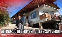 Altınordu Belediyesi, Çileye Son Verdi!