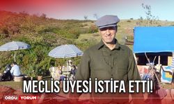 Meclis Üyesi İstifa Etti