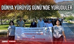 Dünya Yürüyüş Günü’nde Yürüdüler