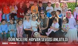 Öğrencilere Hayvan Sevgisi Anlatıldı