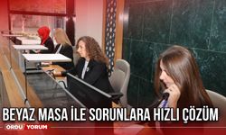 Beyaz Masa İle Sorunlara Hızlı Çözüm