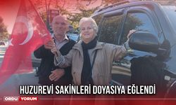 Huzurevi Sakinleri Doyasıya Eğlendi