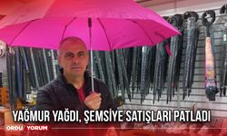 Yağmur Yağdı, Şemsiye Satışları Patladı