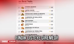 Fındık Listeye Giremedi!