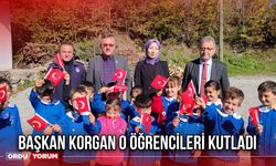 Başkan Korgan O Öğrencileri Kutladı