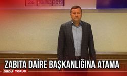 Zabıta Daire Başkanlığına Atama