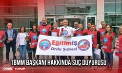 TBMM Başkanı Hakkında Suç Duyurusu