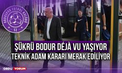 Şükrü Bodur Déjà vu Yaşıyor, Teknik Adam Kararı Merak Ediliyor