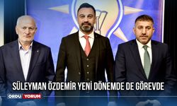 Süleyman Özdemir yeni dönemde de görevde