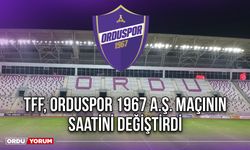 TFF, Orduspor 1967 A.Ş. Maçının Saatini Değiştirdi