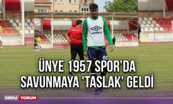 Ünye 1957 Spor'da Savunmaya 'Taslak' Geldi