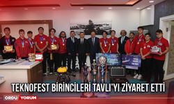 TEKNOFEST Birincileri Tavlı’yı Ziyaret Etti