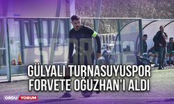 Gülyalı Turnasuyuspor Forvete Oğuzhan'ı Aldı