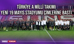 Türkiye A Milli Takımı, Yeni 19 Mayıs Stadyumu Çimlerine Bastı