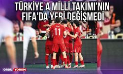 Türkiye A Milli Takımı'nın FIFA'da Yeri Değişmedi