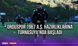 Orduspor 1967 A.Ş. Hazırlıklarına Turnasuyu'nda Başladı