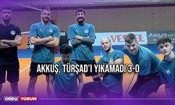 Akkuş, Türşad’ı Yıkamadı 3-0