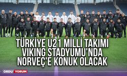 Türkiye U21 Milli Takımı, Viking Stadyumu'nda Norveç'e Konuk Olacak