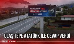 Ulaş Tepe Atatürk İle Cevap Verdi