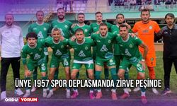 Ünye 1957 Spor Deplasmanda Zirve Peşinde