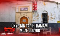 Ünye’nin Tarihi Hamamı Müze Oluyor