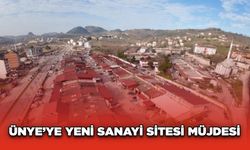 Ünye’ye Yeni Sanayi Sitesi Müjdesi