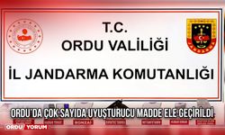 Ordu’da Çok Sayıda Uyuşturucu Madde Ele Geçirildi