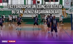 1921 Orduspor'un İlginç İstatistiği, Bu Sene Henüz Başaramadılar