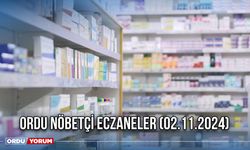 Ordu Nöbetçi Eczaneler (02.11.2024)