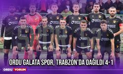 Ordu Galata Spor, Trabzon’da Dağıldı 4-1