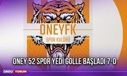 Oney 52 Spor Yedi Golle Başladı 7-0