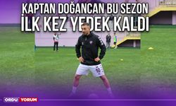 Kaptan Doğancan Bu Sezon İlk Kez Yedek Kaldı