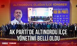 Ak Parti’de Altınordu İlçe Yönetimi Belli Oldu