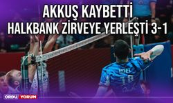 Akkuş Kaybetti, Halkbank Zirveye Yerleşti 3-1