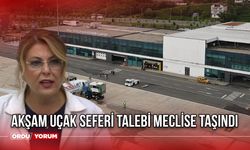 Akşam Uçak Seferi Talebi Meclise Taşındı