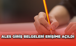 ALES giriş belgeleri erişime açıldı