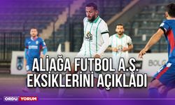 Aliağa Futbol A.Ş., Eksiklerini Açıkladı