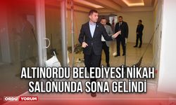 Altınordu Belediyesi Nikah Salonunda Sona Gelindi