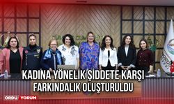 Kadına Yönelik Şiddete Karşı Farkındalık Oluşturuldu