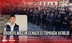 Arda Yılmaz'ın Cenazesi Toprağa Verildi