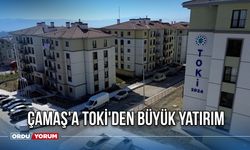 Çamaş'a TOKİ'den Büyük Yatırım