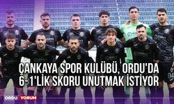 Çankaya Spor Kulübü, Ordu'da 6-1'lik Skoru Unutmak İstiyor