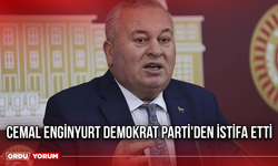 Cemal Enginyurt Demokrat Parti'den İstifa Etti