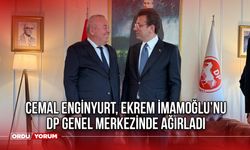 Cemal Enginyurt, Ekrem İmamoğlu’nu DP Genel Merkezinde Ağırladı