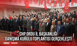 CHP Ordu İl Başkanlığı Danışma Kurulu Toplantısı Gerçekleşti