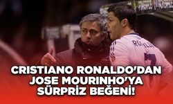 Cristiano Ronaldo'dan Jose Mourinho'ya Sürpriz Beğeni!