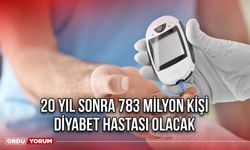 20 Yıl Sonra 783 Milyon Kişi Diyabet Hastası Olacak